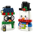 LEGO® Iconic 40812 Ozdobní sněhuláci