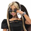 Mattel Barbie DeLuxe Style Modelka v černém topu a růžové sukni