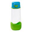 b.box Sport láhev na pití 600 ml - modrá/zelená
