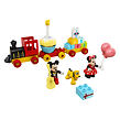 LEGO® DUPLO │ Disney 10941 Narozeninový vláček Mickeyho a Minnie