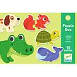 DJECO Duo puzzle Zvířátka