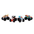 Hot Wheels Monster Trucks svítící a rámusící vrak, více druhů