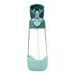 b.box Lahev na pití s brčkem 600 ml - emerald forest