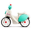FALK Odrážadlo Strada Early Years Scooter - bílo/modré