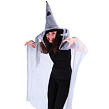 Rappa Čarodějnický plášť s kloboukem pro dospělé/Halloween