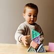 Jellystone Designs Skládací hračka Triblox - pastelová