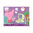 Dino Peppa Pig Dřevěné licenční kostky