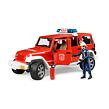 Bruder JEEP Rubicon - požární + figurka