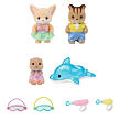 Sylvanian Families Zábava u bazénu Baby Trio