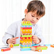 New Classic Toys Dřevěná věž Jenga se zvířátky