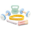 New Classic Toys Dětský dřevěný fitnes set