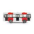 Rappa Kovový autobus PID Praha červený 8 cm