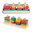 Fisher Price Dřevěná skládačka tvary