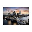 Dino Soumrak nad Tower Bridge Puzzle neon 1000 dílků