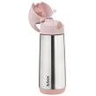 b.box Termoska na pití s brčkem 500 ml - blush crush
