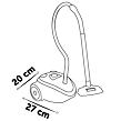Smoby Vysavač Rowenta Vacuum, na baterie