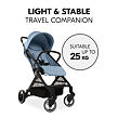 Hauck Cestovní kočár Travel N Care Plus dusty blue