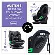 Asalvo AUSTEN 3 Autosedačka i-Size 40-150, 360° šedá