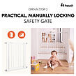 Hauck Zábrana Open N Stop 2 75-80 cm White