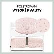 Hauck Polstrování Select na židličky Alpha+,Beta+ a Arketa, Jersey Flowers, Rose