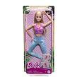 Mattel Barbie v pohybu - Blondýnka v modrých legínkách