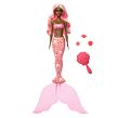 Mattel Barbie Color Reveal Barbie mořská panna s drahokamy