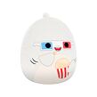 SQUISHMALLOWS Šedý žralok s popcornem - Gordon, 35 cm