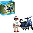 Playmobil 1969 Vespa 150 Sprint Veloce, modrá