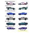 Majorette Autíčko Deluxe Cars, 6 druhů
