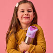 b.box Termoska na pití s brčkem 350 ml - sugar plum