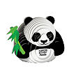 EUGY Panda 3D kartonová skládačka