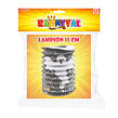 Rappa Lampion černý Halloween duch 15 cm