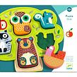 DJECO Vkládací puzzle Oski
