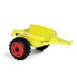 Smoby Šlapací traktor CLAAS zelený s vozíkem