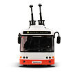 Rappa Trolejbus hlásí zastávky česky s funkčními dveřmi, 28 cm