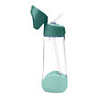 b.box Lahev na pití s brčkem 600 ml - emerald forest