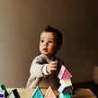Jellystone Designs Skládací hračka Triblox - pastelová