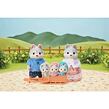 Sylvanian Families Rodina Husky s trojčaty