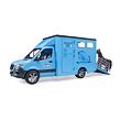 Bruder Mercedes Benz Sprinter - přepravník na koně + kůň