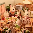 Sylvanian Families Rodina "chocolate" králíků