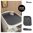 Hauck Přebalovací podložka silicon Change N Clean, antracit