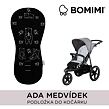 Bomimi ADA Podložka do kočárku Medvěd - černá