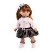 Llorens 53551 NICOLE - realistická panenka s měkkým látkovým tělem - 35 cm