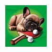 Dino Psí sportovci Puzzle 3x55 dílků