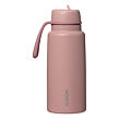 b.box Nerezová termolahev s brčkem 1l - berry smoothie