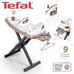 Smoby Tefal Žehlící prkno a žehlička se základnou
