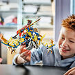 LEGO® NINJAGO® 71843 Rogue a robotický dračí jezdec