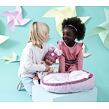 Llorens 74134 NEW BORN realistická panenka miminko se zvuky a měkkým látkovým tělem 42 cm