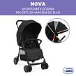 Asalvo NOVA sportovní kočárek 0m-15kg, černý