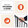 Hauck Zábrana Open N Stop 2 75-80 cm Dark Grey